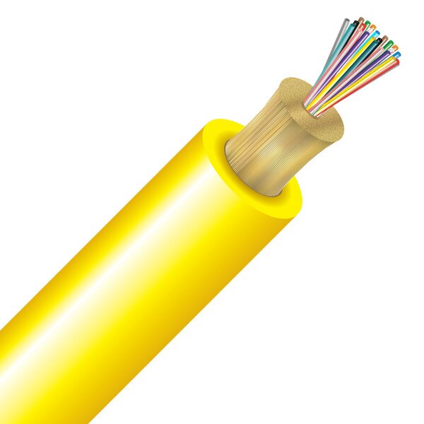 SSF™ 24 Strand Single Tube OS2 Plenum - Bulk per Ft.